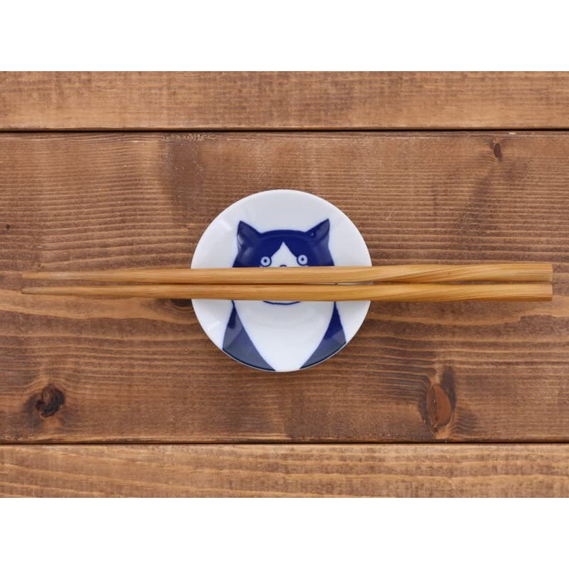 EAST table SHICHITA Cat Bean Plate, 3.1 inches (8 cm),