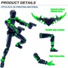 T13 Action Figure,2Pcs Titan 13 Action Figure 3D Printed Multi-Jointed