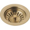 Delta Faucet 72010-CZ Flange and Strainer, Kitchen Sink, Champagne Bronze