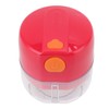 Garlic Chopper USB Charging Portable Red Double Blade 360 Degrees