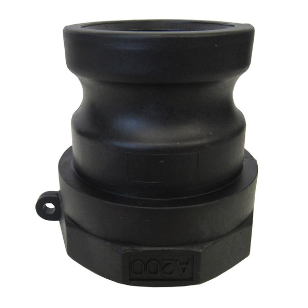 2 Inch Polypropylene Cam & Groove Fitting, 200A Male Camlock