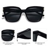 SOJOS Polarized Sunglasses for Women Men Trendy Square Glasses SJ2149