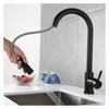 WIMPBLADB Kitchen Faucet Pull Out Brushed Nickle Sensor Stainless Steel