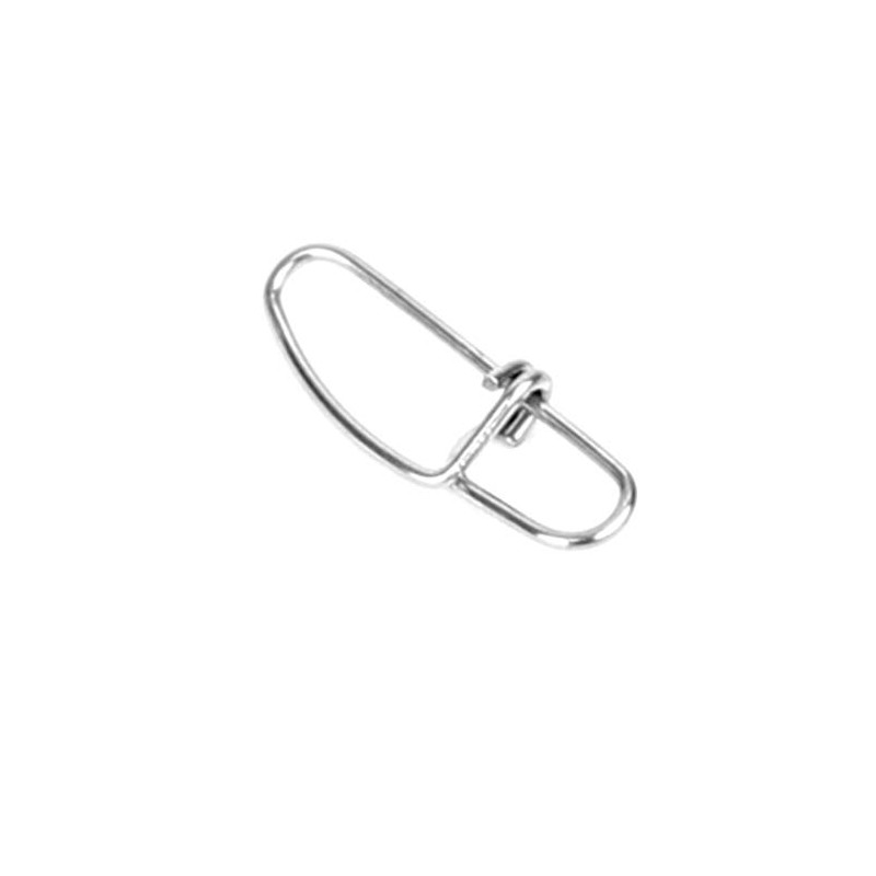 G.T.R Insurance Snap Crosslock Stainless Steel, silver