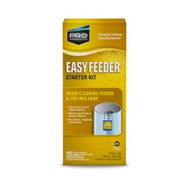 Res Care Easy Feeder Starter Kit – Complete Softener Cleaning System - Dispenses Res Care Liquid Water Softener Cleaner – Feeds Continuously - Restores Resin Capacity