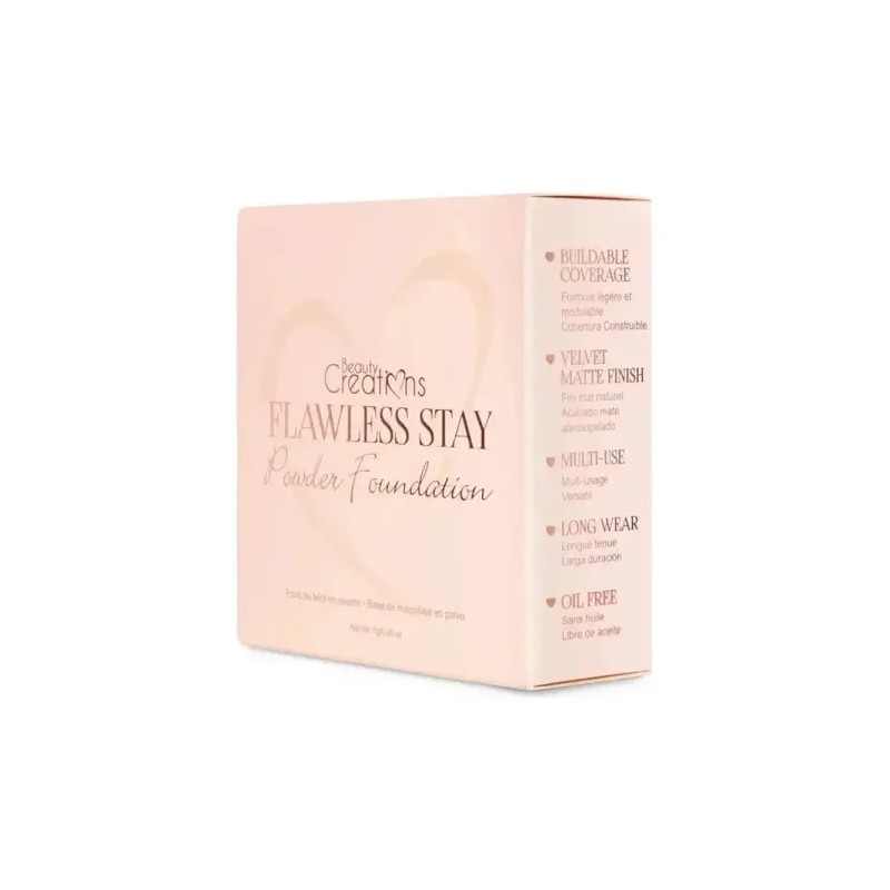 Polvo Compacto Flawless Stay Beauty Creations