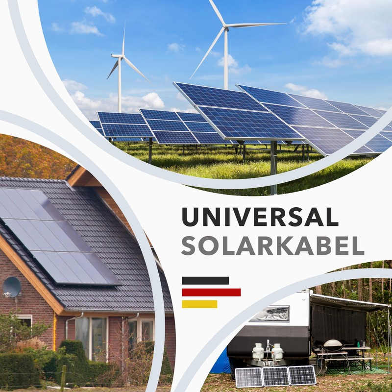 RedStar24 Premium Solar Cable 6 mm² Red, 5 m, TÜV