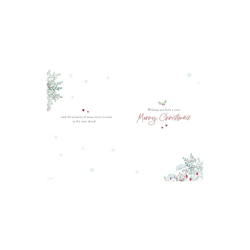 Piccadilly Greetings Christmas Card For a Very Special Couple Car