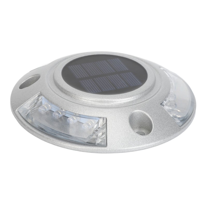 Solar Road Stud Light IP68 Waterproof Aluminum Alloy Automatic Lighting