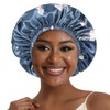 Hat Hut Silk Bonnet Satin Sleep Cap Adjustable Silk Hat