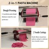 Stainless Steel Manual Noodle Maker with 2mm & 4mm Cutting