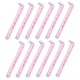 OHPHCALL Hair Curling Perm Rods 12pcs Set Hair Rollers for Women No Heat for Short Styling