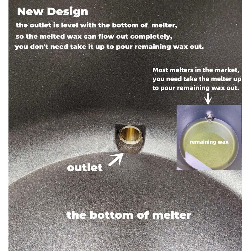 wonnv Electric Wax Melter for Candle Making, 7 Qts (14