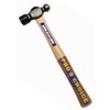 Vaughan 155-30 TC016 Hickory Handle Ball Pein Hammer, 16-Ounce Head