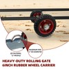 Rolling Gate Hardware Kit for Farm, Fence Gates, Rolling Gates-