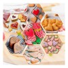 Juego De 5 Cortadores Galletas Acero Inoxidable Con Asa