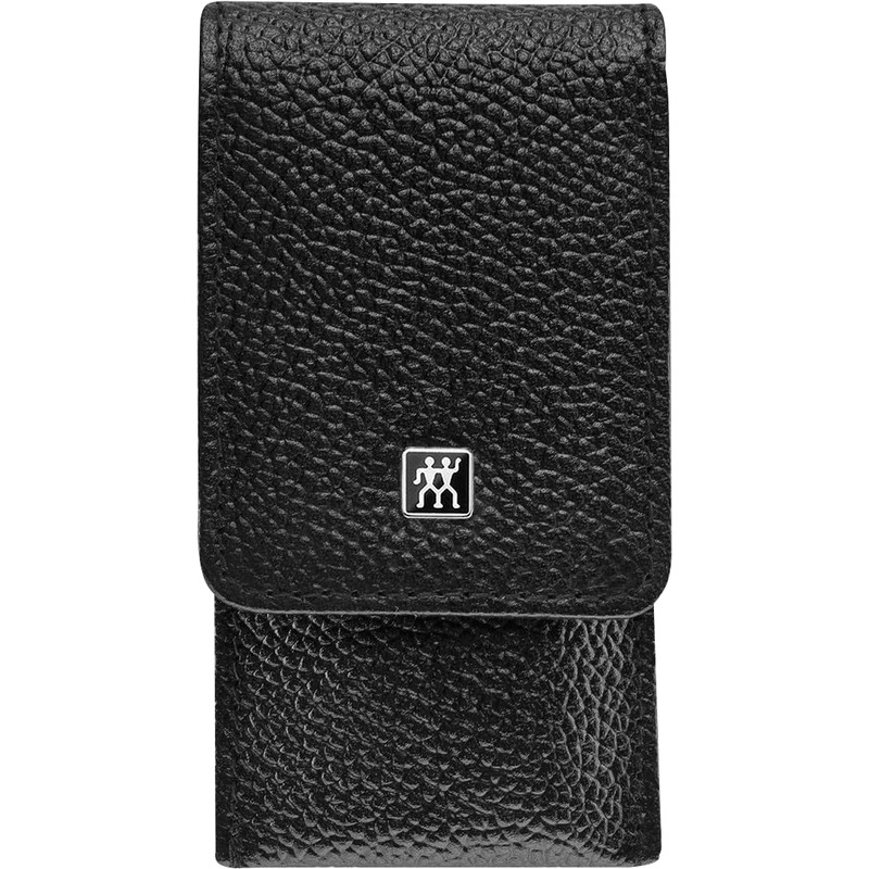 Zwilling Estuche De Bolsillo, Piel Legítima, Negro, 3 Piezas