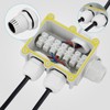 50 Pack Waterproof Cable Glands Adjustable 3-16mm Cable Connectors M12