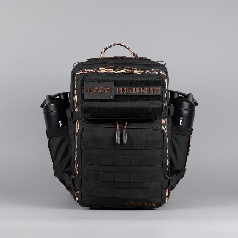 35L Backpack Alpha Black Leopard Limited Edition