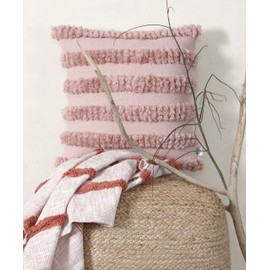 5M House of MV Candace Set of 2 Cushion Covers | 70% Cotton, 30% Micro Polyester | Boho Tufted Texture | Durable & Machine Washable | Decorative Throw Pillow Cover for Any Room