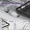 Aonee Dish Drying Rack, Extendable Dish Rack, Multifunctional Dish Rack