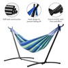 XXkseh Hammocks with Stand Included, 2 Person Heavy Duty Portable