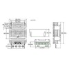 Generic 24V to 12V Step Down Converter, 18V-36V Input, 50A