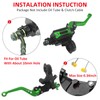 JAVIK Updated Universal Bike Brake Master Cylinder Clutch Lever Set