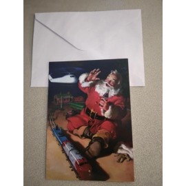 Christmas Card Coke Coca cola Santa 276656