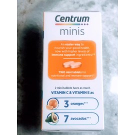 Centrum New-Centrum Minis Immune Support for Men: Multivitamin Suplement. 160 Tablets.