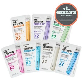 THE FACE SHOP The Solution Double-up X2 Mask Sheets x 1pcs