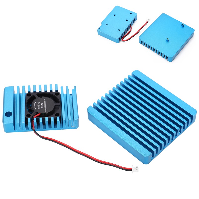 Aluminum Alloy Heat Sink Radiator with Mini Cooling Fan Heat
