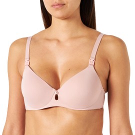 Noppies Women's Honolulu Supreme Comfort Nursing Bra Padded Bra, Pale Mauve - P595