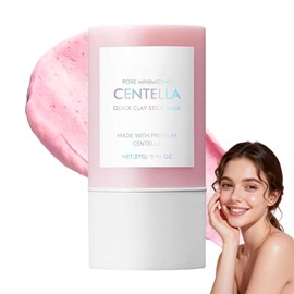 3PC Mascarilla de Arcilla en Barra con Centella Asiática,Poremizing Quick Clay Stick Mask,Mascarilla de arcilla Centella Asiática en barra,Limpieza Profunda,Para Piel Grasa y Sensible (1PCS)