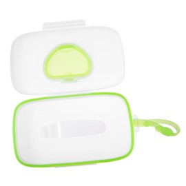 CHILDWEET 1Pc Portable Wipes Box Wipes Case for Strollers Cribs Reusable Material Convenient Wet Tissue Holder for Go Use for Parents