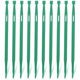 FQTANJU Purple Thang Sewing Tool Kit - 10 Pcs Multifunctional Sewing & Quilting Aid for Craft Projects, Fabric Turning and Elastic Threading (F-10pcs Green)