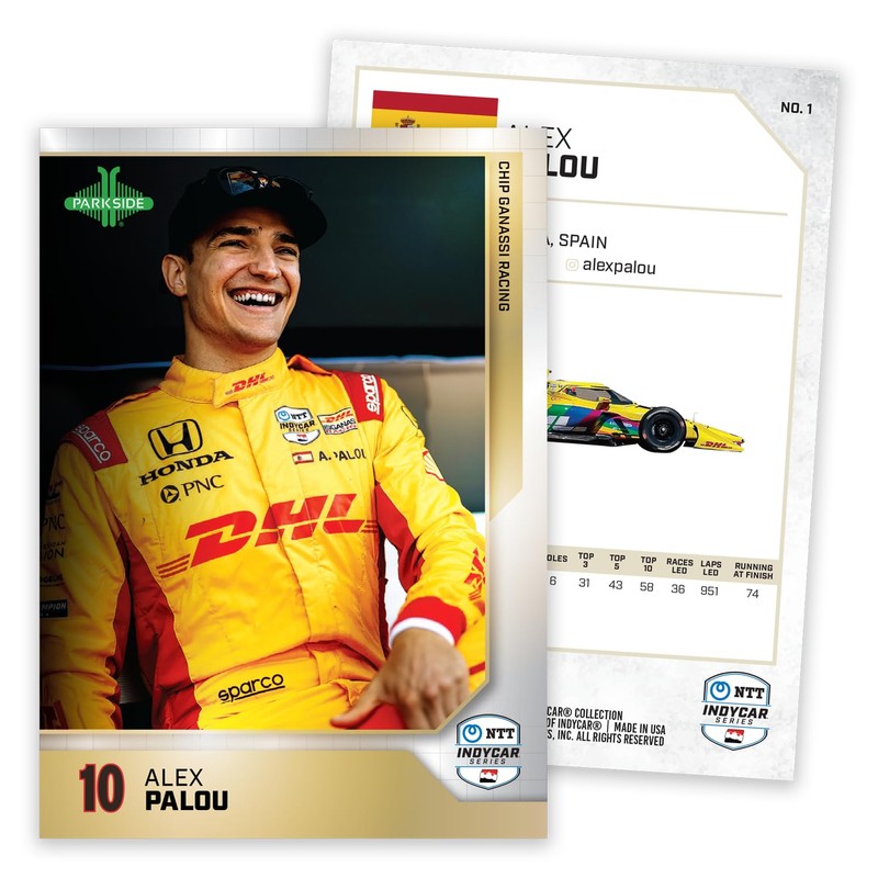 2025 NTT IndyCar Series Trading Cards