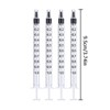HAIKING 1ML Syringe, 20 PCS Catheter Tip Plastic Syringe for