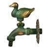 VARIOSAN Nostalgia Outlet Valve "Duck" 11213, 1/2 Inch, Patinated Brass,