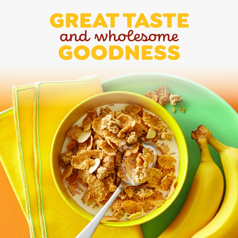 Great Grains Banana Nut Crunch Breakfast Cereal for Adults, Made