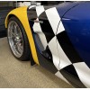 CSP 1997-2004 C5 Corvette No Drilling Required Stealth Splash Guards
