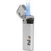 Palio Triple Torch Lighter, Triple Jet Flame Power, Silver