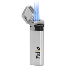 Palio Triple Torch Lighter, Triple Jet Flame Power, Silver