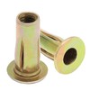 Qjaiune 25pcs Multi-Grip Rivet-Nut Pre Bulbed Threaded Inserts, M8 Rivet