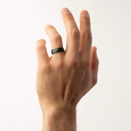 Enso Rings Classic Elements Silicone Ring | Made in The USA | Comfortable, Breathable, and Safe