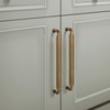SYZOW 6 Pack Antique Brass Retro Cabinet Pulls 160mm Hole