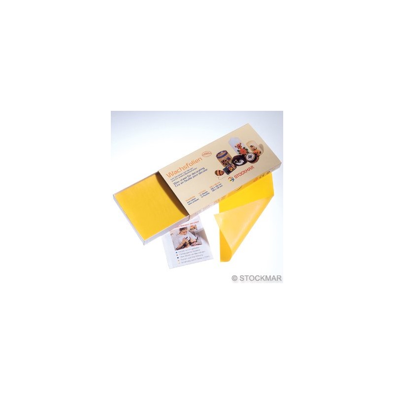 Stockmar Wax foils - single colours - 12 films 200