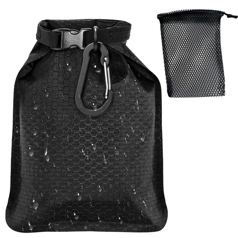 Funda impermeable para jabón de viaje con bolsa de malla,