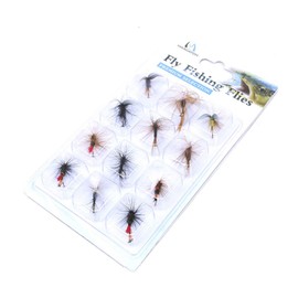 ANCLLO Pack of 12 Top Rated Dry/Nymph/Streamer Fly Fishing Fly Trout Fly Assortment