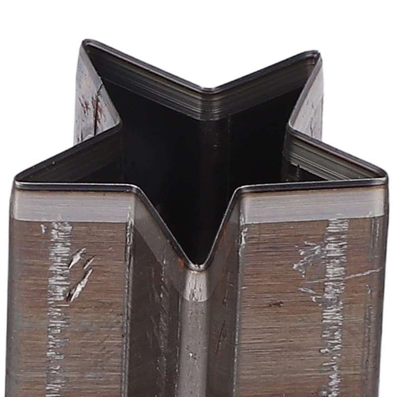 4 Pcs Leather Cutting Dies, Star Shape Alloy Steel Hollow